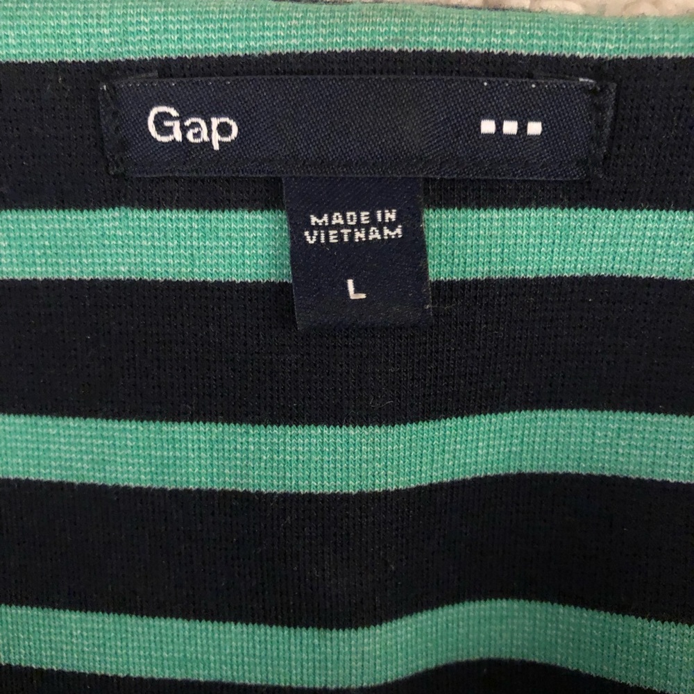 GAP Boatneck Striped Shift Dress - Picture 7 of 8